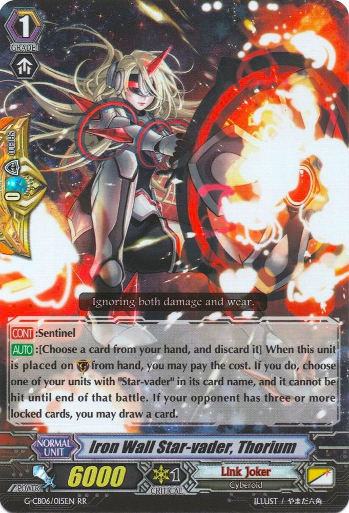 Iron Wall Star-vader, Thorium (G-CB06/015EN) [Rondeau of Chaos and Salvation] - PokeCharles PokeStore