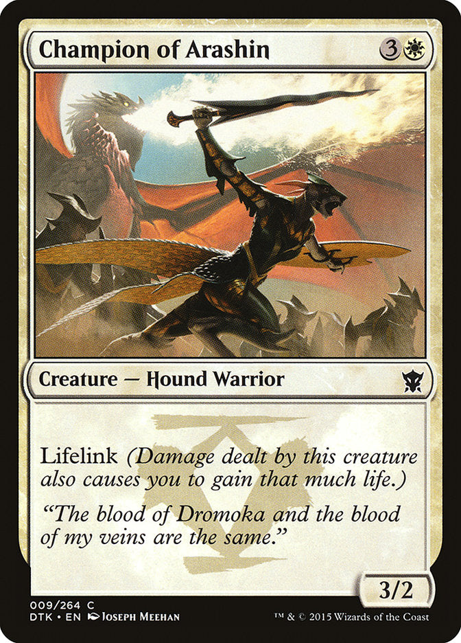 Champion of Arashin [Dragons of Tarkir] - PokeCharles PokeStore