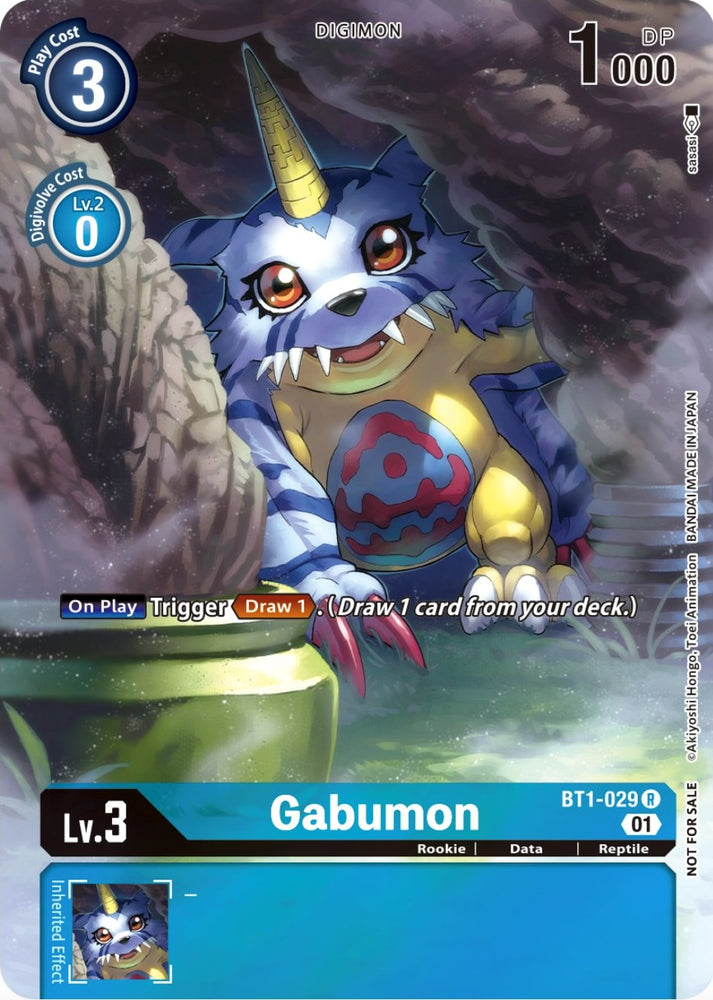 Gabumon [BT1-029] (Official Tournament Pack Vol.9) [Release Special Booster Promos] - PokeCharles PokeStore