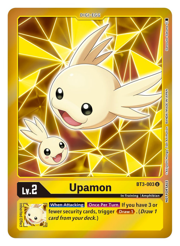 Upamon [BT3-003] (Event Pack 2) [Release Special Booster Ver.1.5] - PokeCharles PokeStore