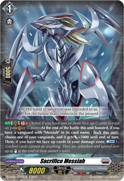 Sacrifice Messiah (D-SS04/010EN) [Stride Deckset - Messiah] - PokeCharles PokeStore