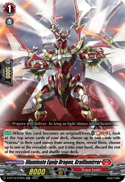 Illuminate Equip Dragon, Graillumirror (D-BT10/019EN) [Dragon Masquerade] - PokeCharles PokeStore