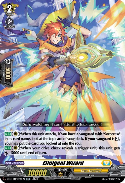 Effulgent Wizard (D-BT10/029EN) [Dragon Masquerade] - PokeCharles PokeStore