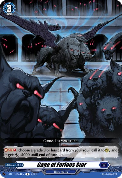Cage of Furious Star (D-BT10/044EN) [Dragon Masquerade] - PokeCharles PokeStore