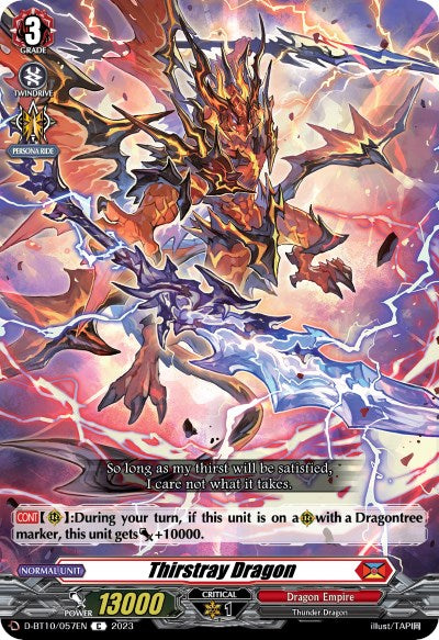 Thirstray Dragon (D-BT10/057EN) [Dragon Masquerade] - PokeCharles PokeStore