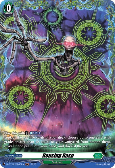 Rousing Rasp (D-BT10/FR40EN) [Dragon Masquerade] - PokeCharles PokeStore