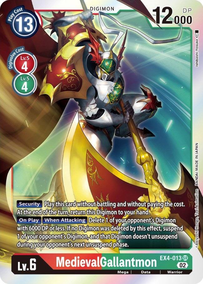 MedievalGallantmon [EX4-013] [Alternative Being Booster] - PokeCharles PokeStore