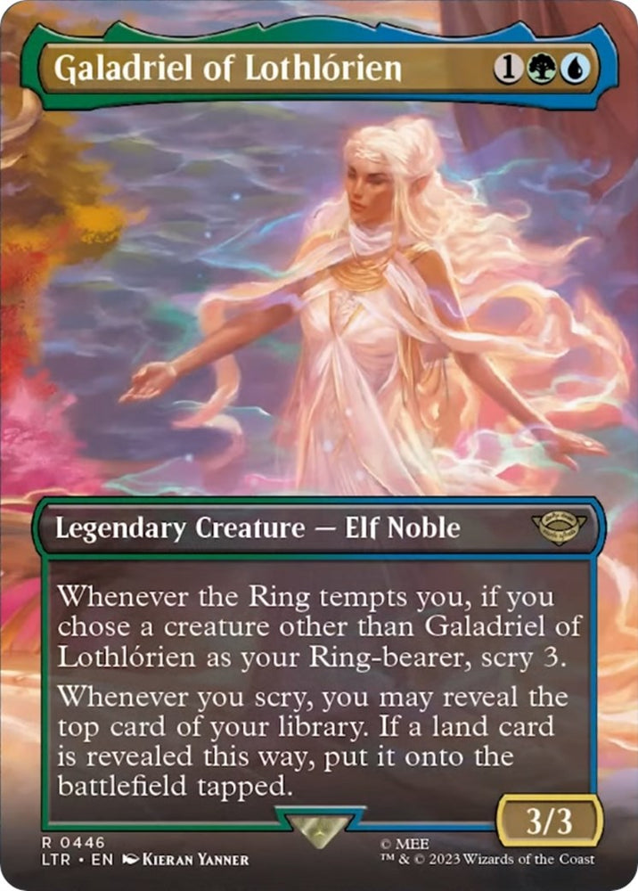 Galadriel of Lothlorien (Borderless Alternate Art) [The Lord of the Rings: Tales of Middle-Earth] - PokeCharles PokeStore