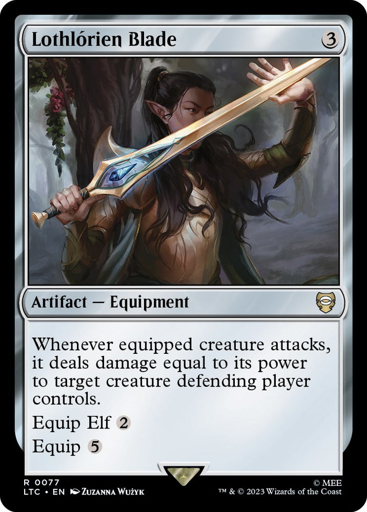 Lothlorien Blade [The Lord of the Rings: Tales of Middle-Earth Commander] - PokeCharles PokeStore
