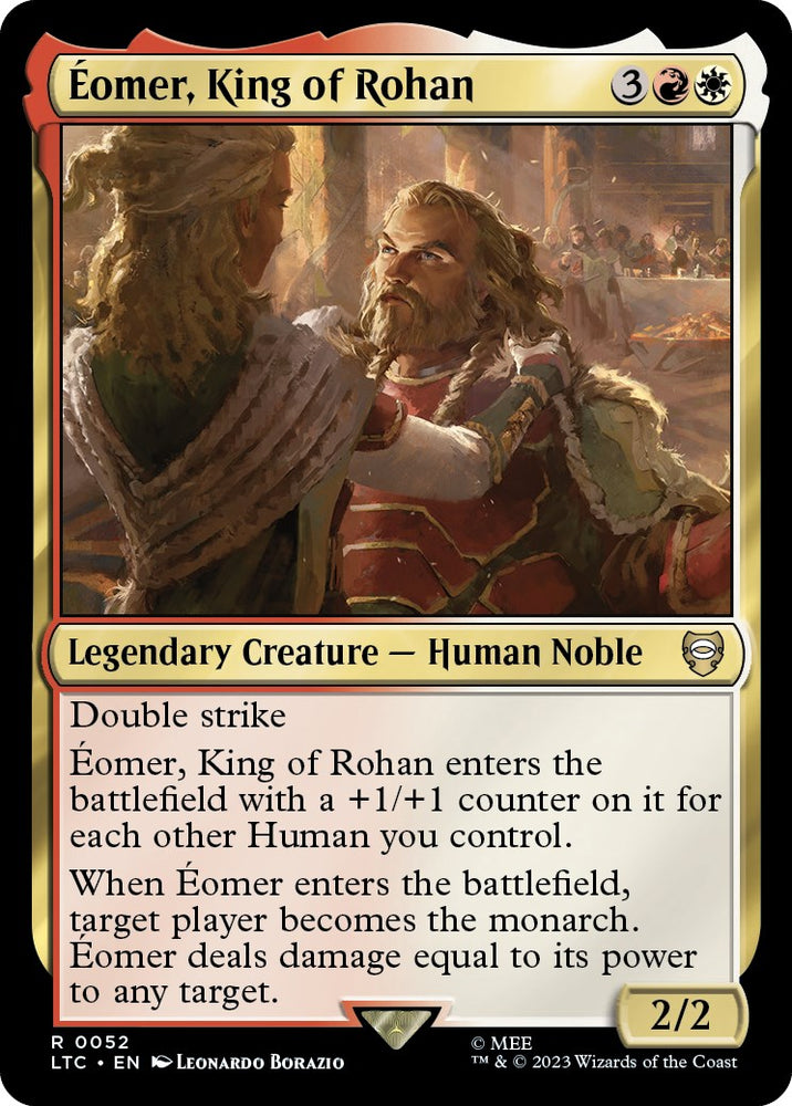 Eomer, King of Rohan [The Lord of the Rings: Tales of Middle-Earth Commander] - PokeCharles PokeStore