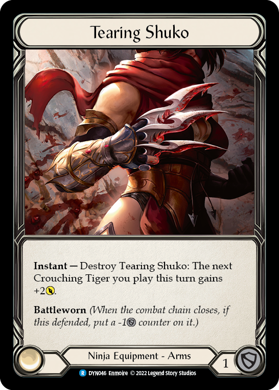 Tearing Shuko [DYN046] (Dynasty)  Rainbow Foil - PokeCharles PokeStore