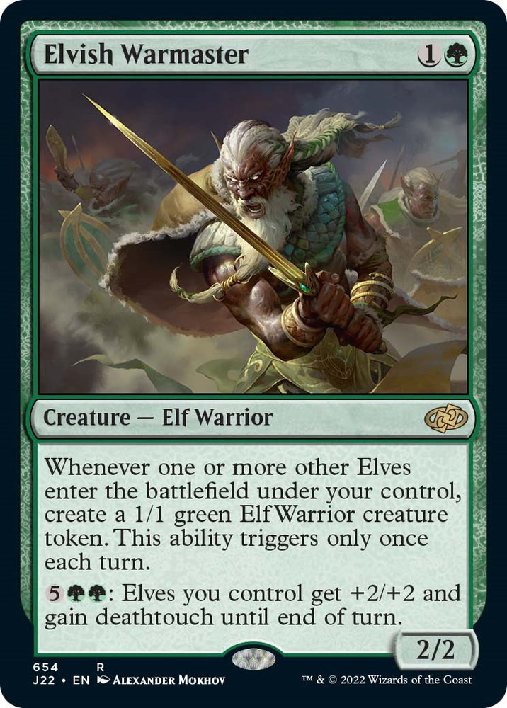 Elvish Warmaster [Jumpstart 2022] - PokeCharles PokeStore