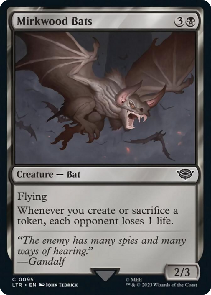 Mirkwood Bats [The Lord of the Rings: Tales of Middle-Earth] - PokeCharles PokeStore