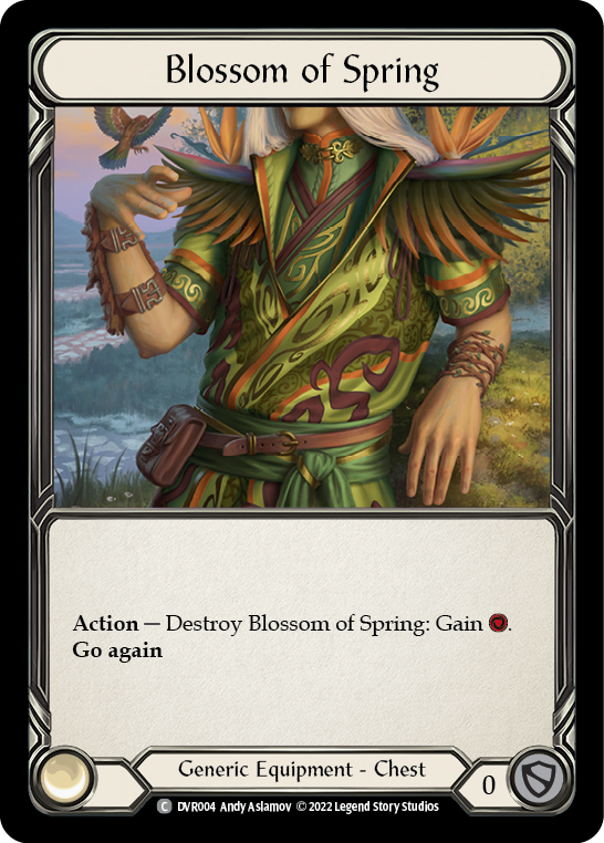 Blossom of Spring [DVR004] (Classic Battles: Rhinar vs Dorinthea)  Rainbow Foil - PokeCharles PokeStore