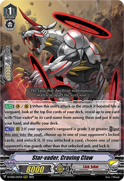 Star-vader, Craving Claw (D-VS06/047EN) [V Clan Collection Vol.6] - PokeCharles PokeStore