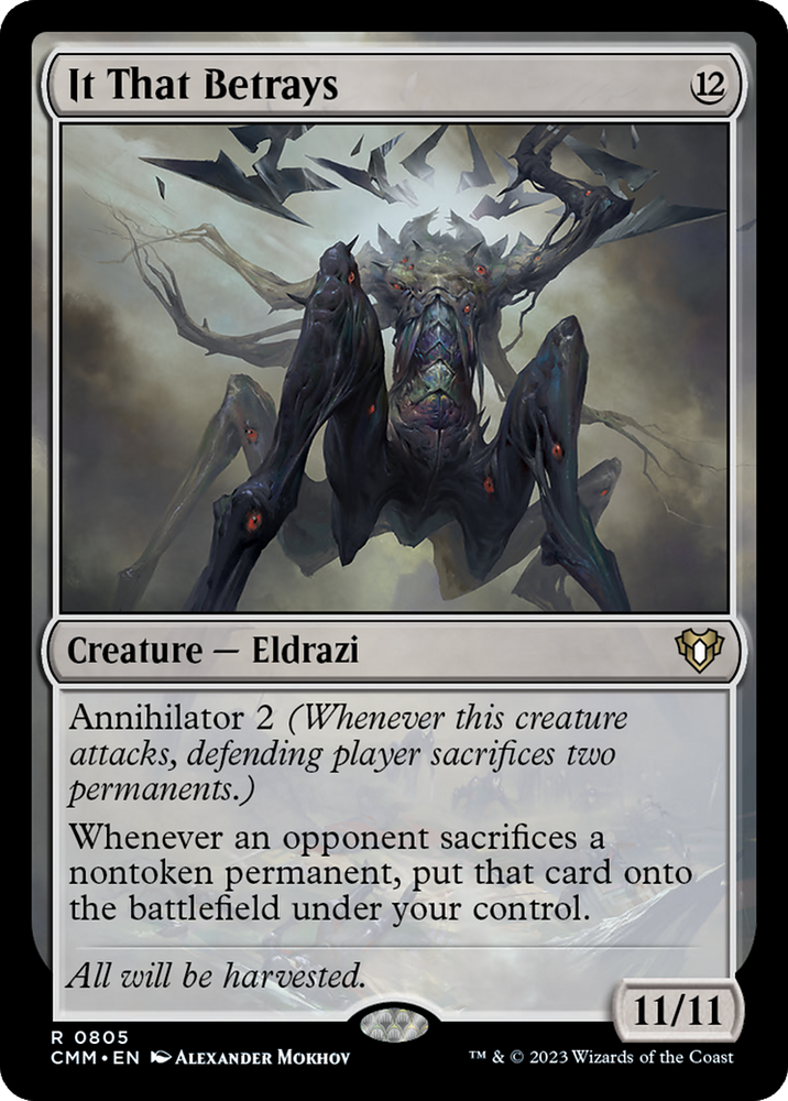 It That Betrays [Commander Masters] - PokeCharles PokeStore