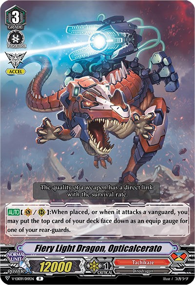 Fiery Light Dragon, Opticalcerato (V-EB09/019EN) [The Raging Tactics] - PokeCharles PokeStore