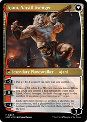 Ajani, Nacatl Pariah // Ajani, Nacatl Avenger [Modern Horizons 3] - PokeCharles PokeStore