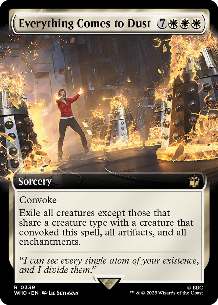 Everything Comes to Dust (Extended Art) [Doctor Who] - PokeCharles PokeStore