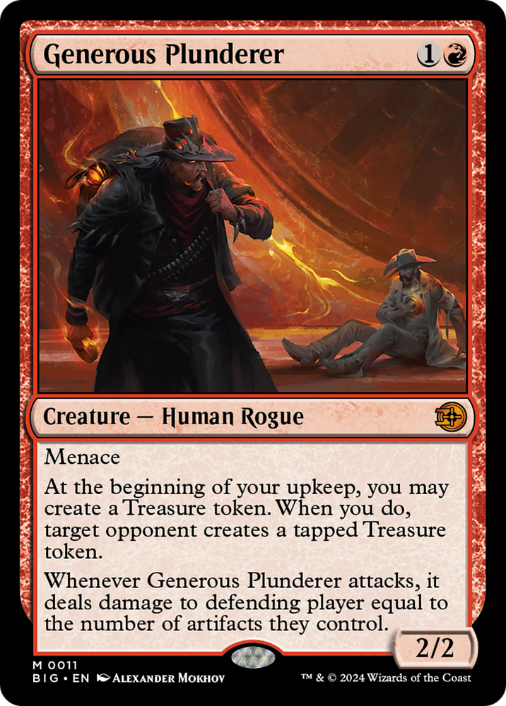 Generous Plunderer [Outlaws of Thunder Junction: The Big Score] - PokeCharles PokeStore