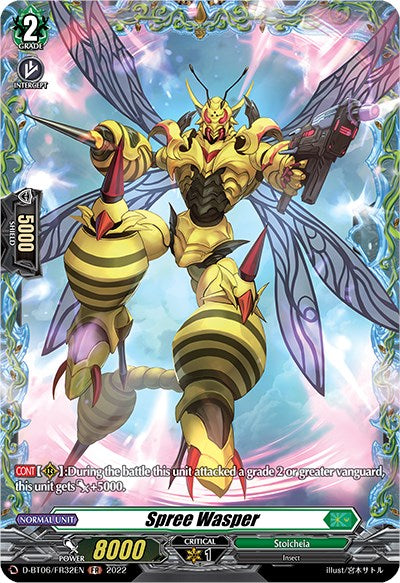 Spree Wasper (D-BT06/FR32EN) [Blazing Dragon Reborn] - PokeCharles PokeStore