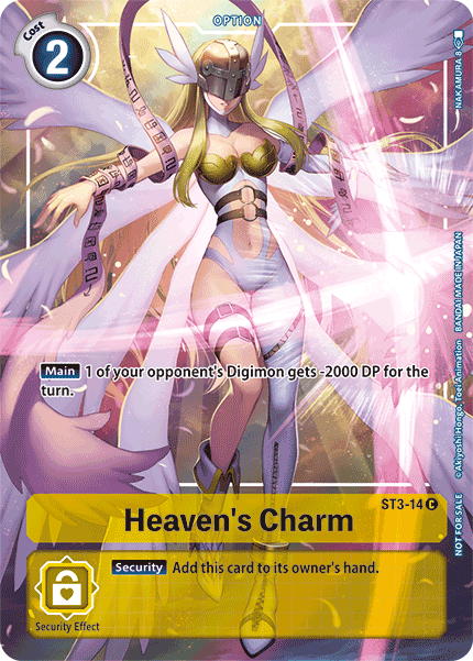 Heaven's Charm [ST3-14] (Tamer's Evolution Box) [Starter Deck: Heaven's Yellow Promos] - PokeCharles PokeStore