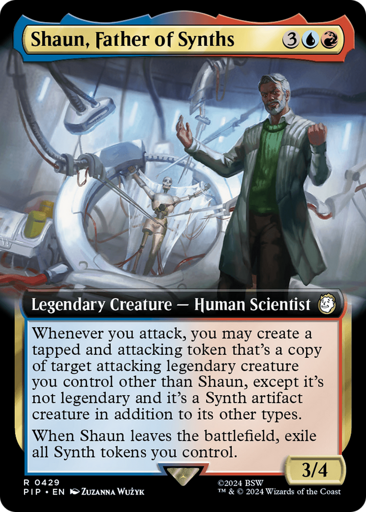 Shaun, Father of Synths (Extended Art) [Fallout] - PokeCharles PokeStore