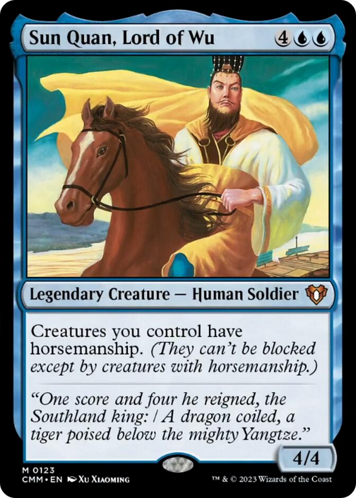 Sun Quan, Lord of Wu [Commander Masters] - PokeCharles PokeStore