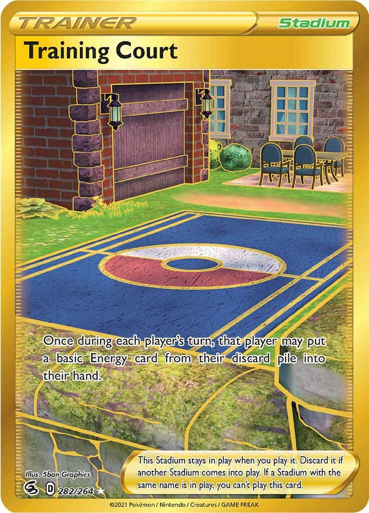 Training Court (282/264) [Sword & Shield: Fusion Strike] - PokeCharles PokeStore