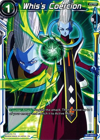 Whis's Coercion (Alternate Art) (BT1-055) [Special Anniversary Set] - PokeCharles PokeStore