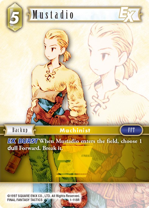 Mustadio [Opus I] - PokeCharles PokeStore