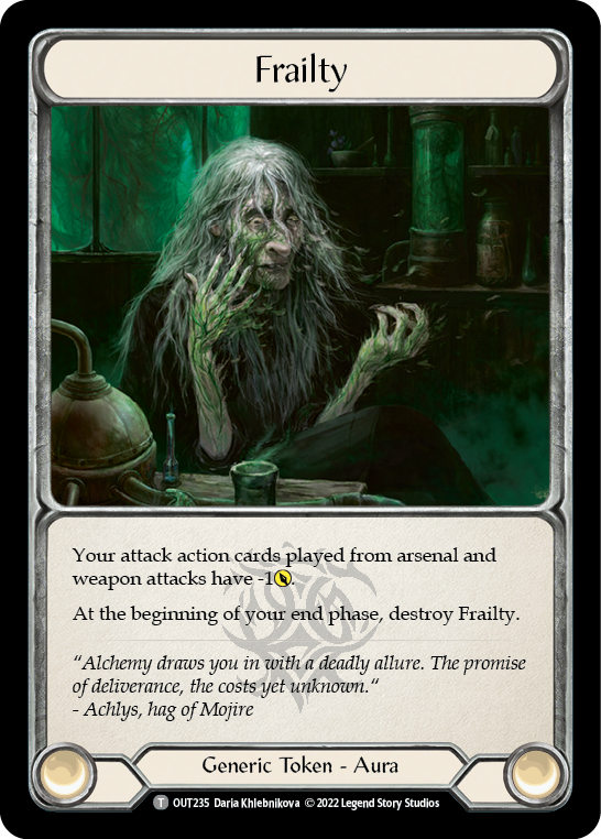Frailty [OUT235] (Outsiders) - PokeCharles PokeStore