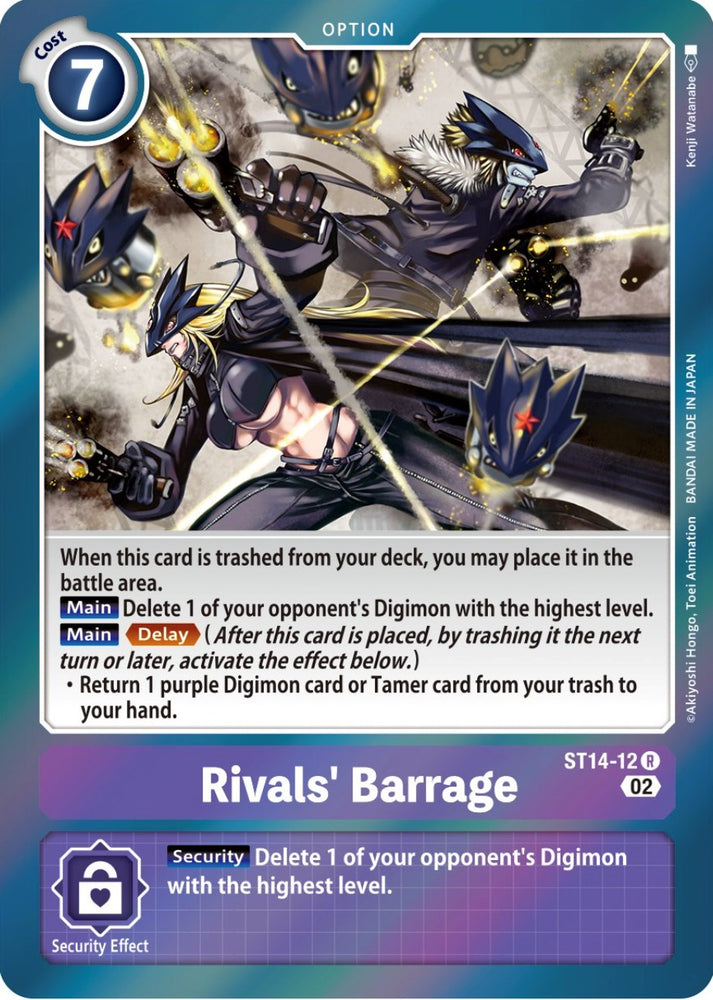 Rival's Barrage [ST14-12] [Starter Deck: Beelzemon Advanced Deck Set] - PokeCharles PokeStore