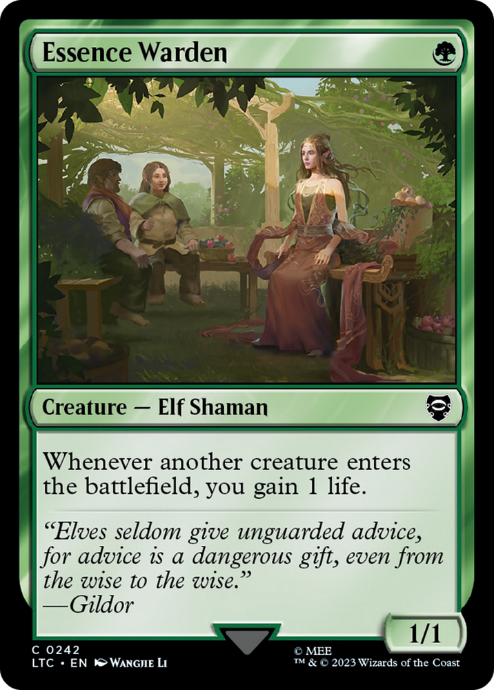 Essence Warden [The Lord of the Rings: Tales of Middle-Earth Commander] - PokeCharles PokeStore
