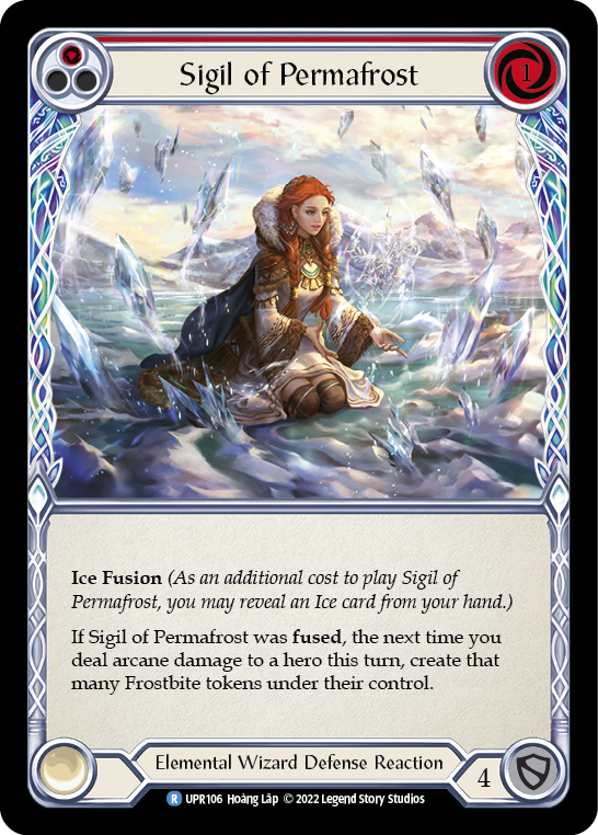 Sigil of Permafrost (Red) [UPR106] (Uprising) - PokeCharles PokeStore