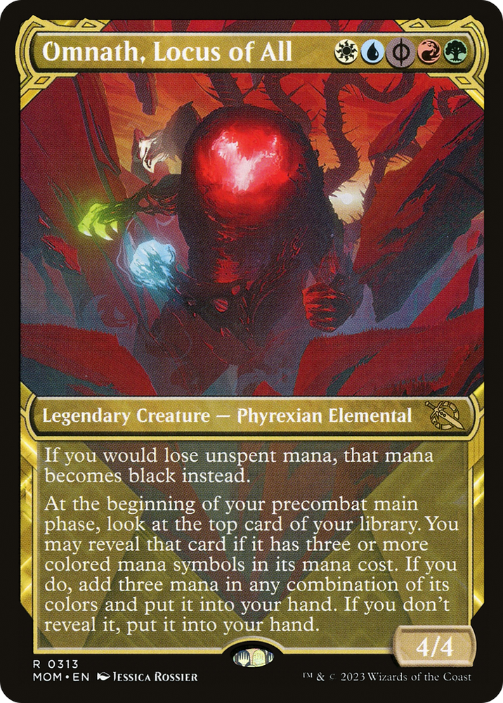 Omnath, Locus of All (Showcase Planar Booster Fun) [March of the Machine] - PokeCharles PokeStore