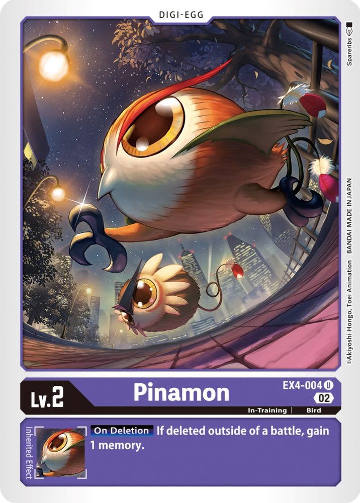 Pinamon [EX4-004] [Alternative Being Booster] - PokeCharles PokeStore