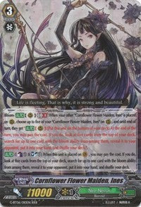Cornflower Flower Maiden, Ines (G-BT06/010EN) [Transcension of Blade & Blossom] - PokeCharles PokeStore