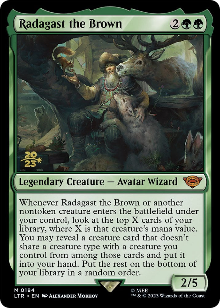 Radagast the Brown [The Lord of the Rings: Tales of Middle-Earth Prerelease Promos] - PokeCharles PokeStore