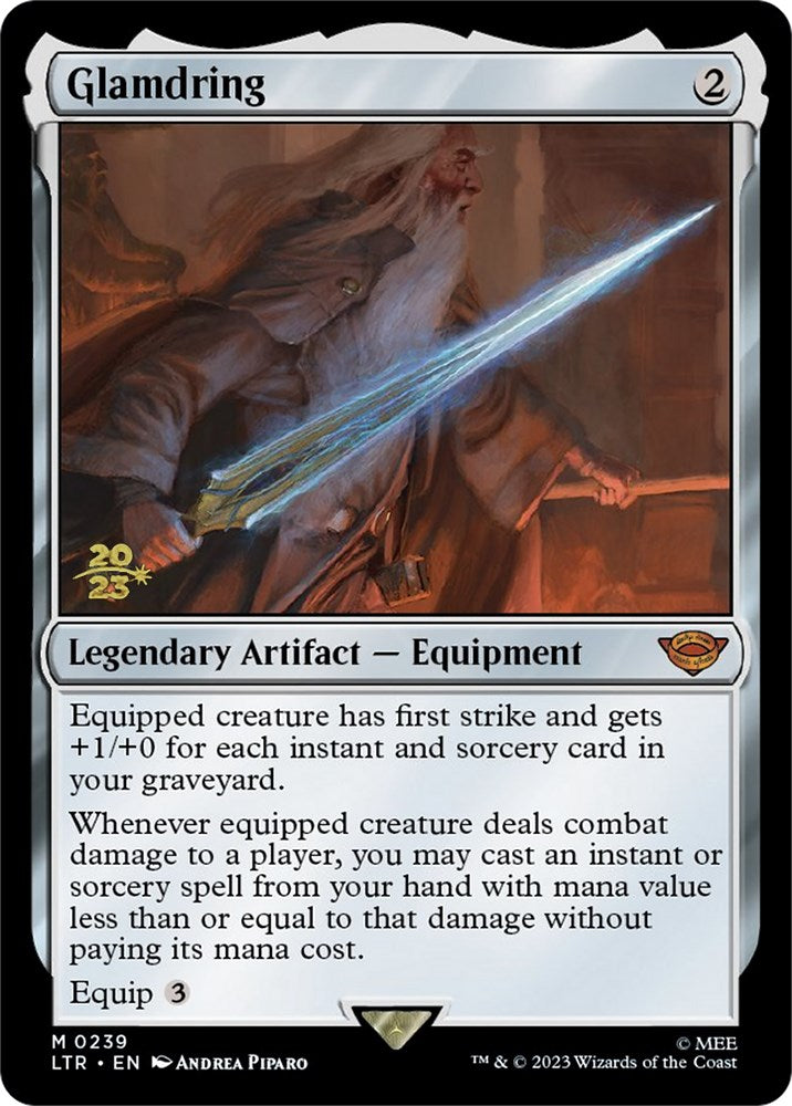 Glamdring [The Lord of the Rings: Tales of Middle-Earth Prerelease Promos] - PokeCharles PokeStore