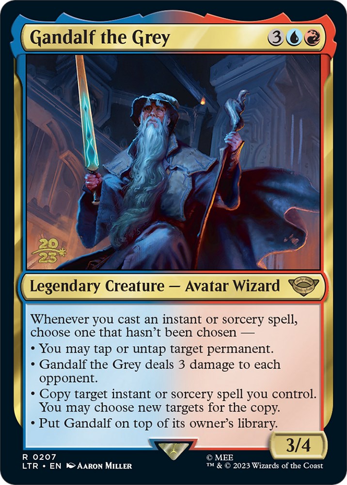 Gandalf the Grey [The Lord of the Rings: Tales of Middle-Earth Prerelease Promos] - PokeCharles PokeStore