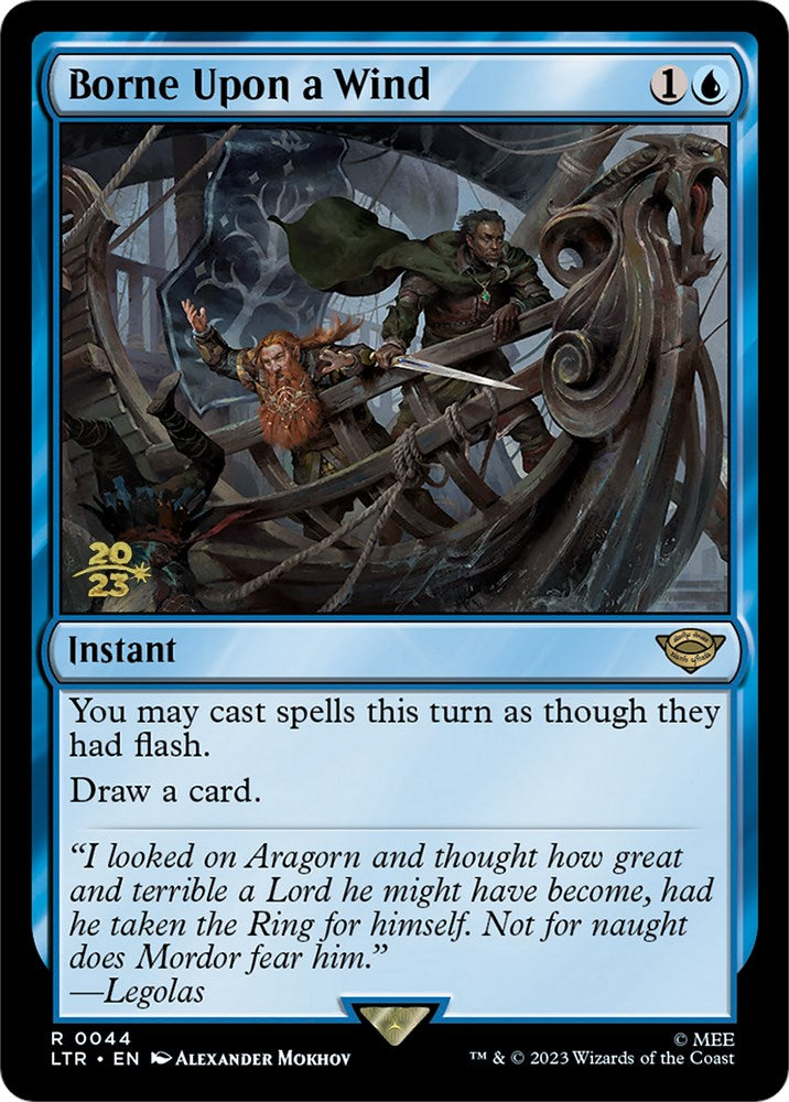 Borne Upon a Wind [The Lord of the Rings: Tales of Middle-Earth Prerelease Promos] - PokeCharles PokeStore