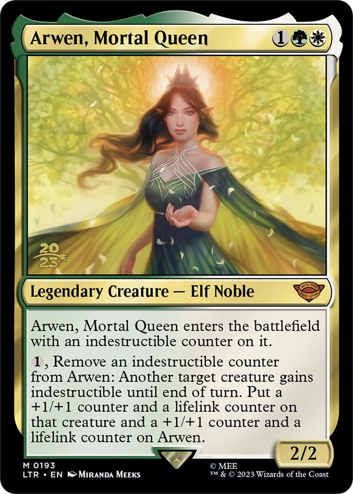Arwen, Mortal Queen [The Lord of the Rings: Tales of Middle-Earth Prerelease Promos] - PokeCharles PokeStore