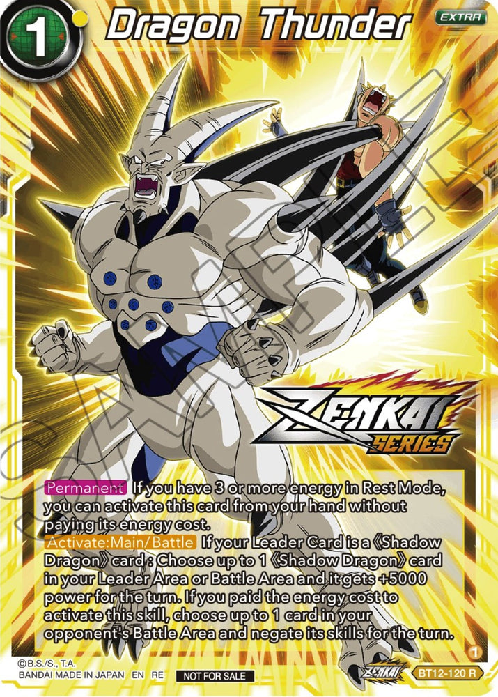 Dragon Thunder (Event Pack 12) (BT12-120) [Tournament Promotion Cards] - PokeCharles PokeStore