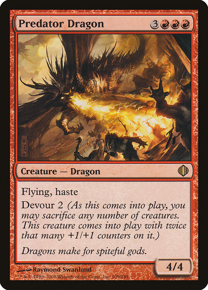 Predator Dragon [Shards of Alara] - PokeCharles PokeStore
