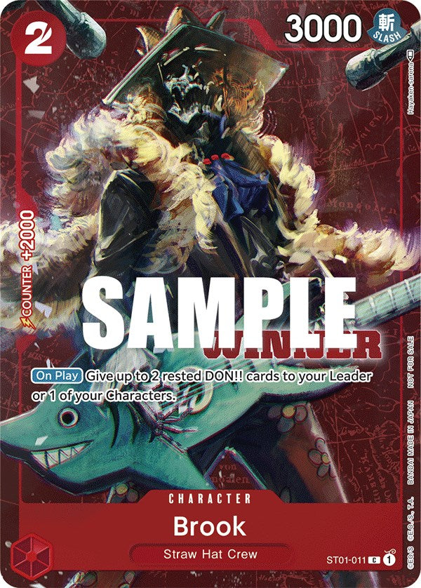 Brook (Tournament Pack Vol. 4) [Winner] [One Piece Promotion Cards] - PokeCharles PokeStore