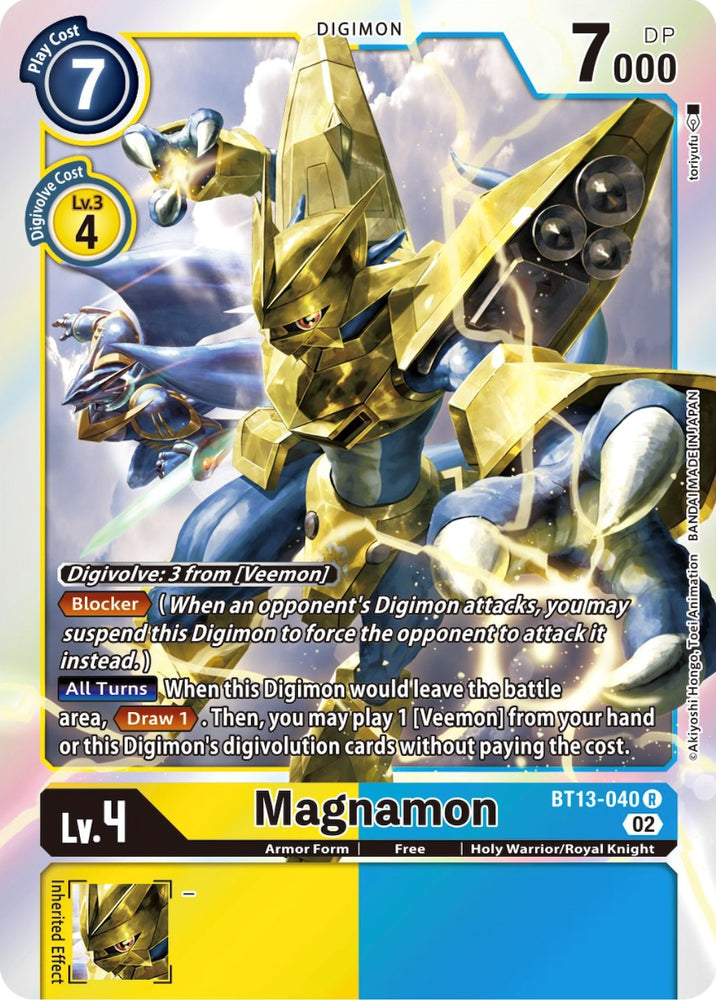 Magnamon [BT13-040] [Versus Royal Knights Booster] - PokeCharles PokeStore