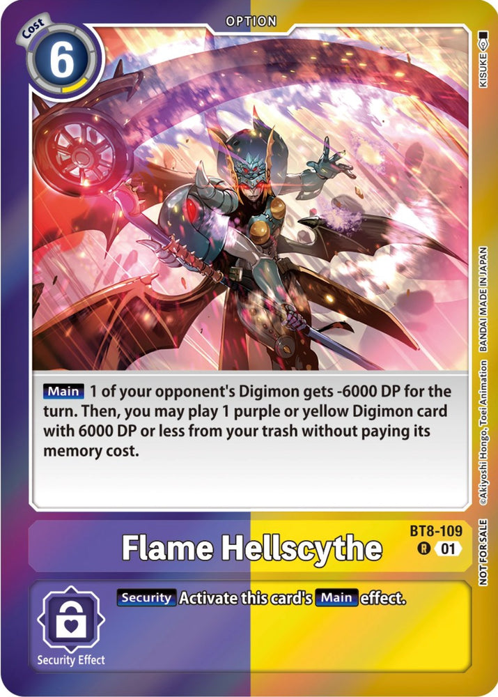 Flame Hellscythe [BT8-109] (Event Pack 5) [New Awakening Promos] - PokeCharles PokeStore