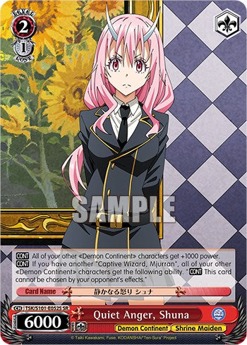Quiet Anger, Shuna [That Time I Got Reincarnated as a Slime Vol.3]