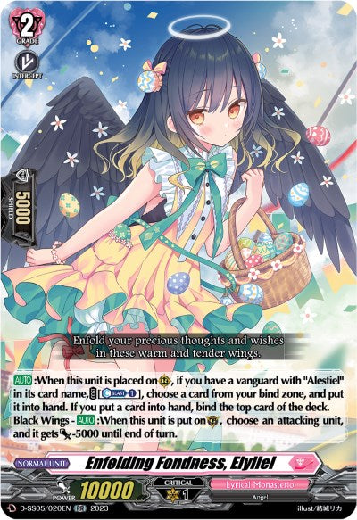 Enfolding Fondness, Elyliel (D-SS05/020EN) [Festival Booster 2023] - PokeCharles PokeStore